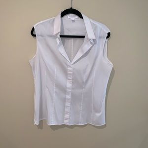 White tank top blouse
